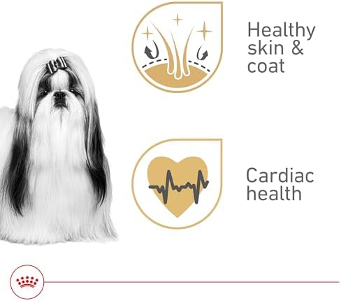 ROYAL CANIN Breed Health Nutrition Shih Tzu Adult Loaf in Sauce Dog Food, 3 oz (Pack of 24)