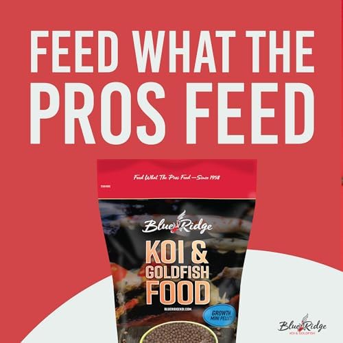 Blue Ridge Koi Fish Food 2lb - Koi Food Mini Growth Formula