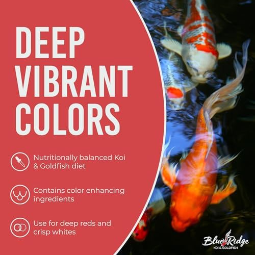 Blue Ridge Koi Fish Food 2lb - Koi Food Mini Growth Formula