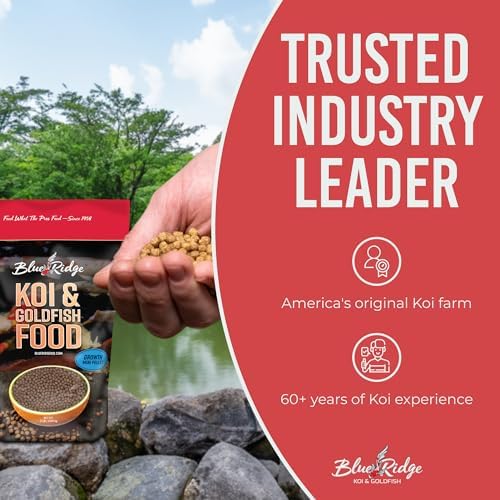 Blue Ridge Koi Fish Food 2lb - Koi Food Mini Growth Formula