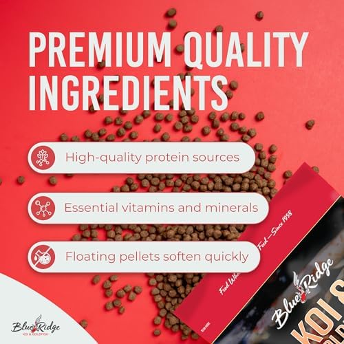 Blue Ridge Koi Fish Food 2lb - Koi Food Mini Growth Formula