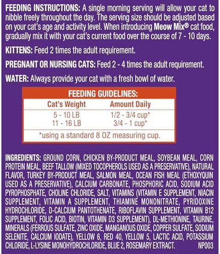 Meow Mix Original Choice Dry Cat Food, 6.3 Pound Bag